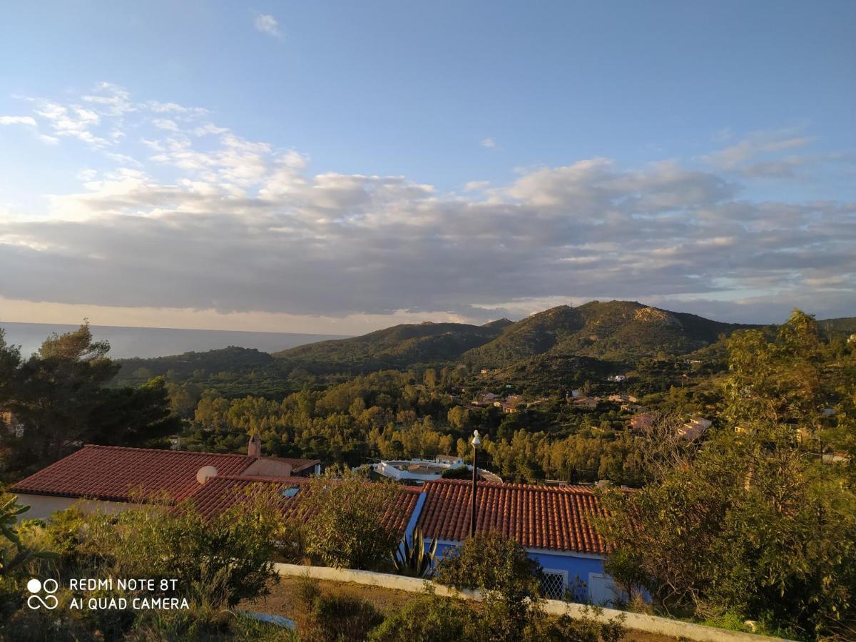 Capo Blu - Santa Margherita Di Pula Villa Ngoại thất bức ảnh