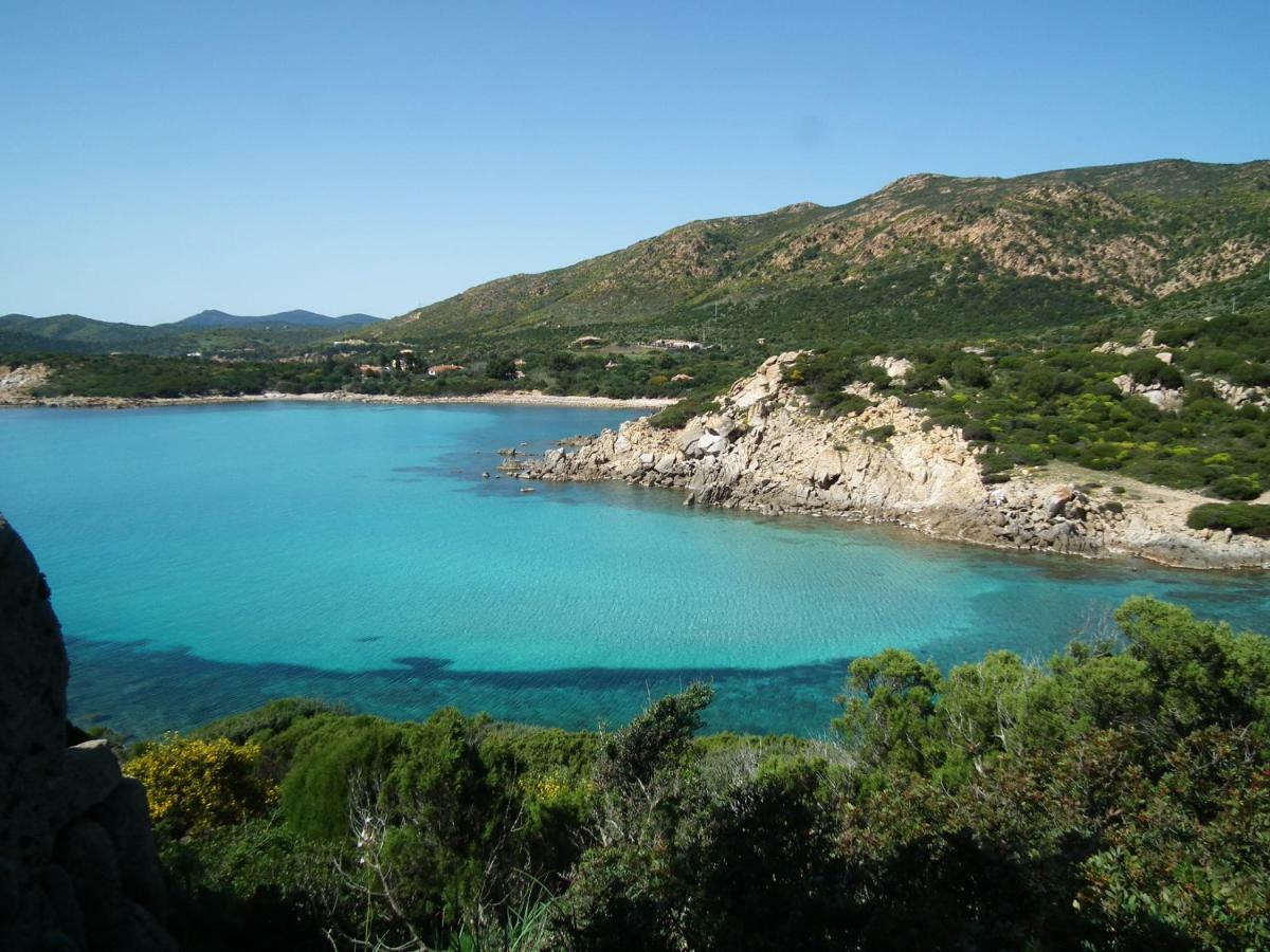 Capo Blu - Santa Margherita Di Pula Villa Ngoại thất bức ảnh